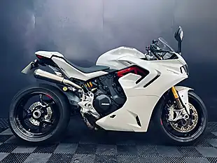 Used 2023 Ducati Supersport 950 S White - Interior and Exterior details 2