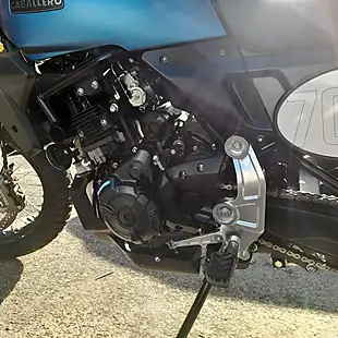 Used 2023 Fantic Scrambler 700 Caballero Blue - Interior and Exterior details 5