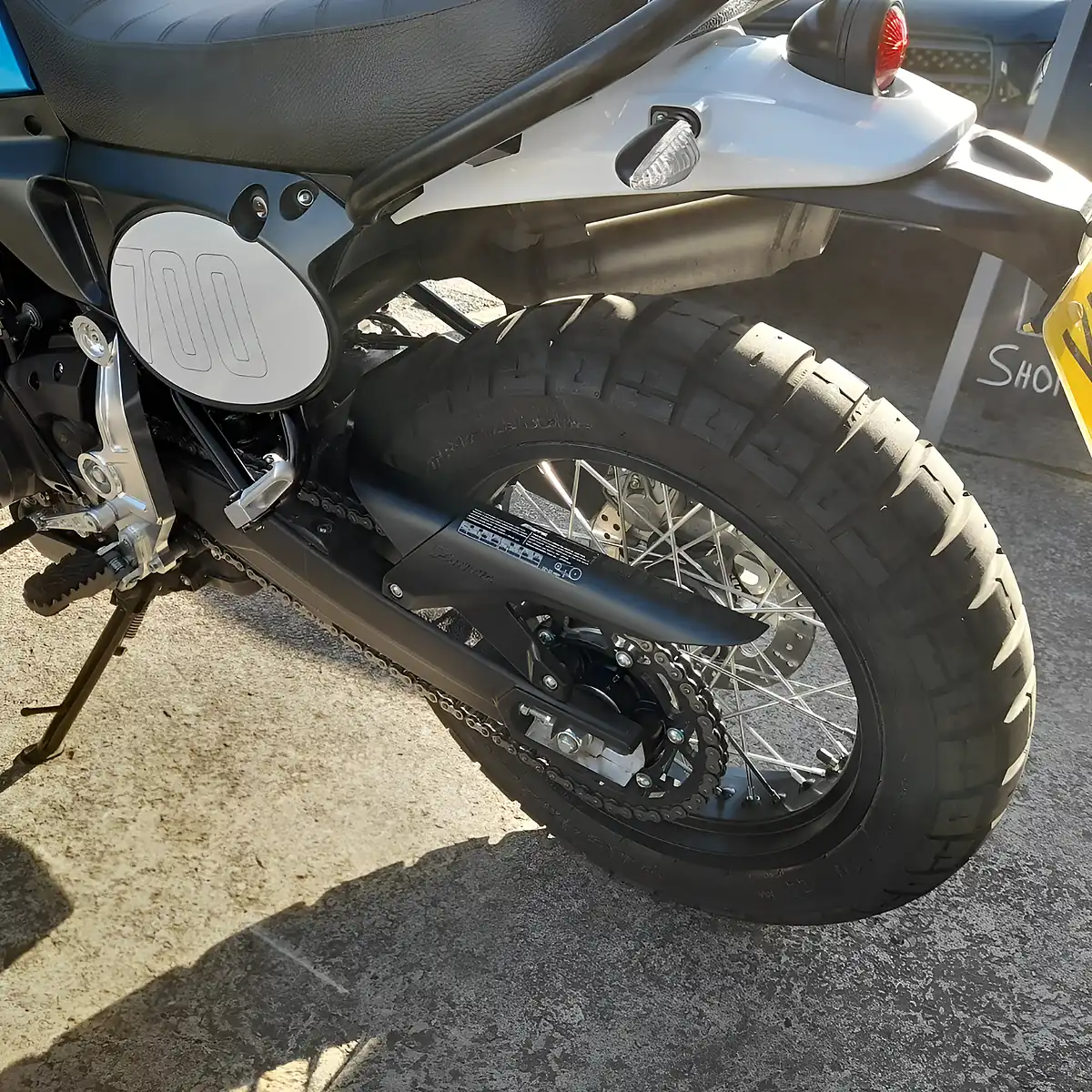 Used 2023 Fantic Scrambler 700 Caballero Blue - Interior and Exterior details 6