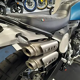 Used 2023 Fantic Scrambler 700 Caballero Blue - Interior and Exterior details 9