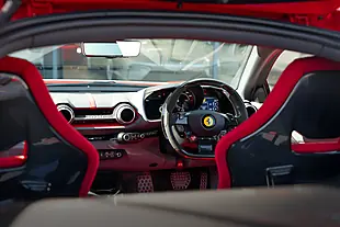 Used 2023 Ferrari 812 Competizione Atelier Special 2-Layer Rosso Cina - Interior and Exterior details 12
