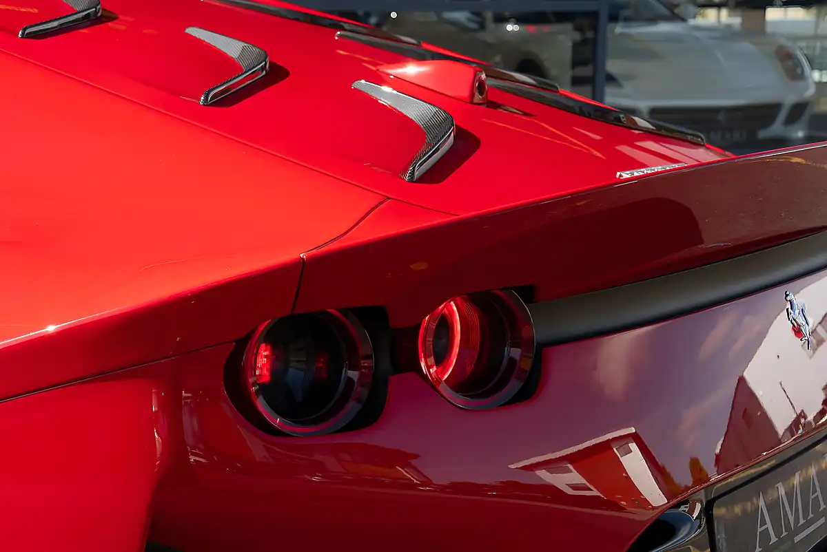 Used 2023 Ferrari 812 Competizione Atelier Special 2-Layer Rosso Cina - Interior and Exterior details 16