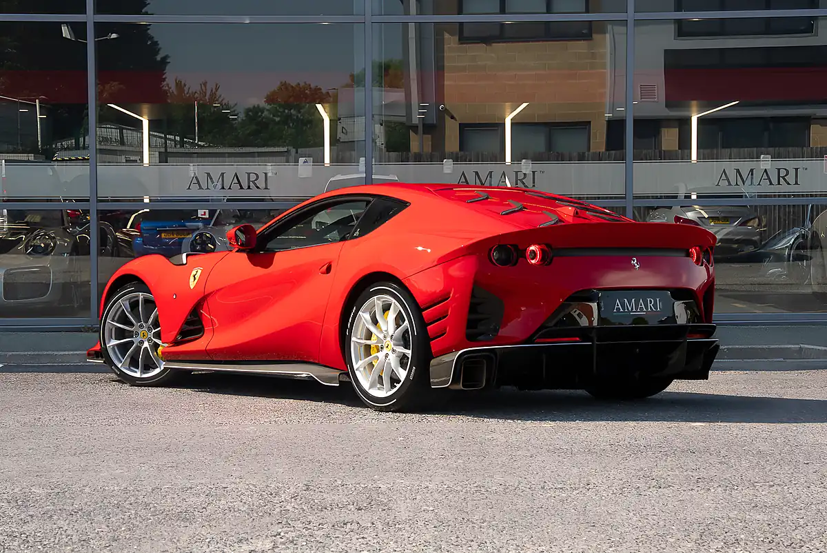 Used 2023 Ferrari 812 Competizione Atelier Special 2-Layer Rosso Cina - Interior and Exterior details 3