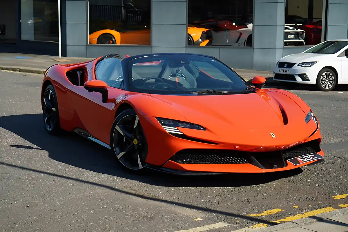 Used 2023 Ferrari SF90 Spider Red - Interior and Exterior details 18