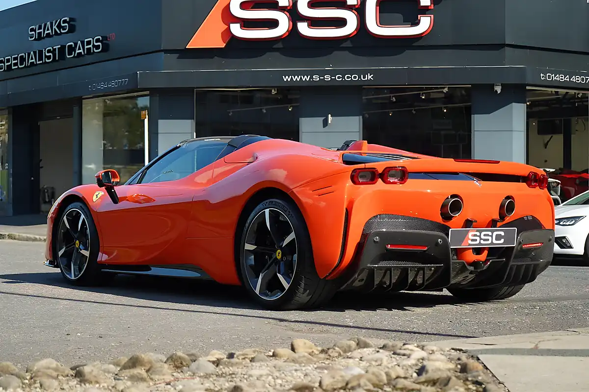 Used 2023 Ferrari SF90 Spider Red - Interior and Exterior details 2