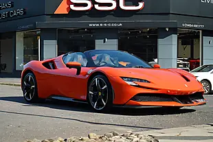 Used 2023 Ferrari SF90 Spider Red - Interior and Exterior details 4
