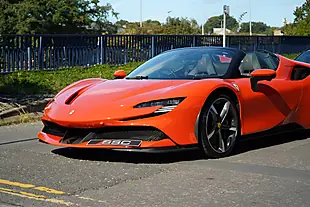 Used 2023 Ferrari SF90 Spider Red - Interior and Exterior details 8