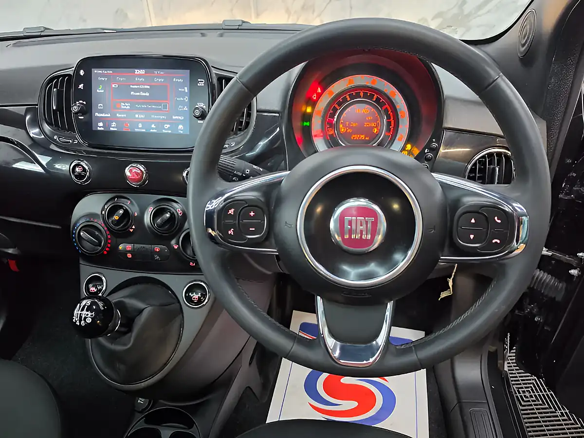 Used 2023 Fiat 500 Black - Interior and Exterior details 11