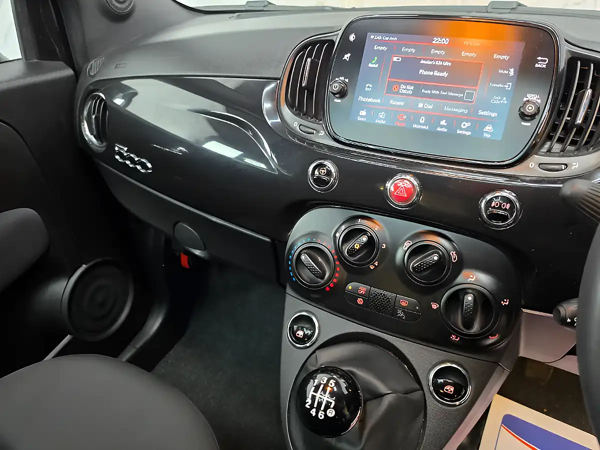 Used 2023 Fiat 500 Black - Interior and Exterior details 14