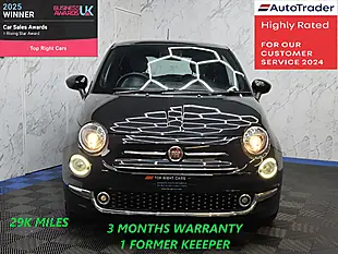 Used 2023 Fiat 500 Black - Interior and Exterior details 2
