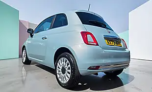 Used 2023 Fiat 500 Dolcevita Azure Blue Metallic - Interior and Exterior details 10