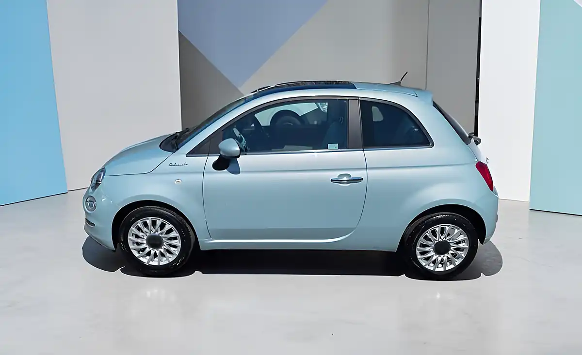 Used 2023 Fiat 500 Dolcevita Azure Blue Metallic - Interior and Exterior details 5