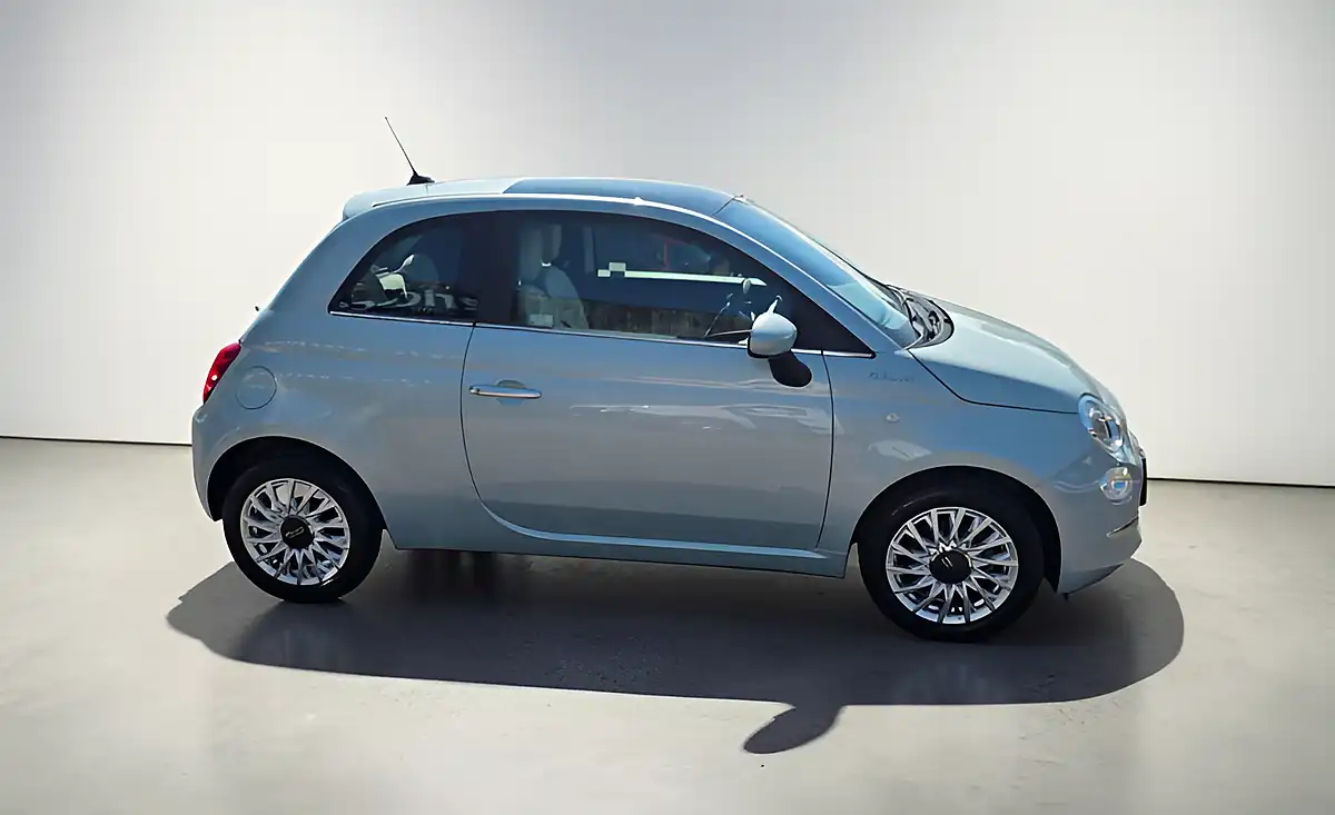 Used 2023 Fiat 500 Dolcevita Azure Blue Metallic - Interior and Exterior details 9