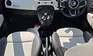 Used 2023 Fiat 500 Dolcevita Bossa Nova White - Interior and Exterior details 19