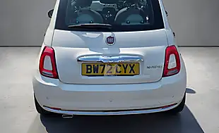 Used 2023 Fiat 500 Dolcevita Bossa Nova White - Interior and Exterior details 3