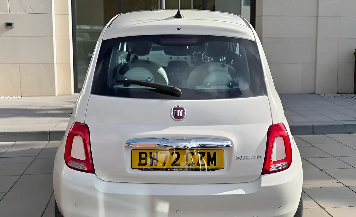 Used 2023 Fiat 500 Dolcevita Bossanova White - Interior and Exterior details 3
