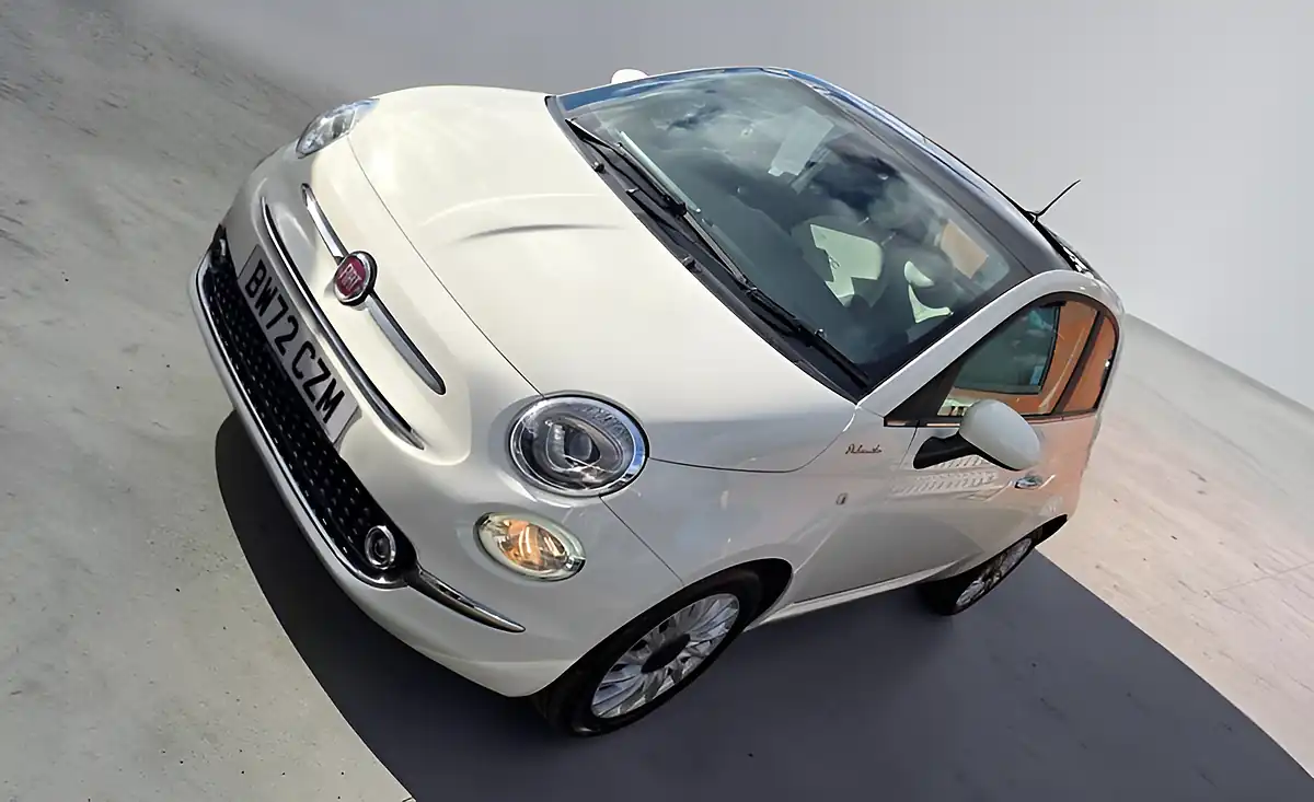 Used 2023 Fiat 500 Dolcevita Bossanova White - Interior and Exterior details 6