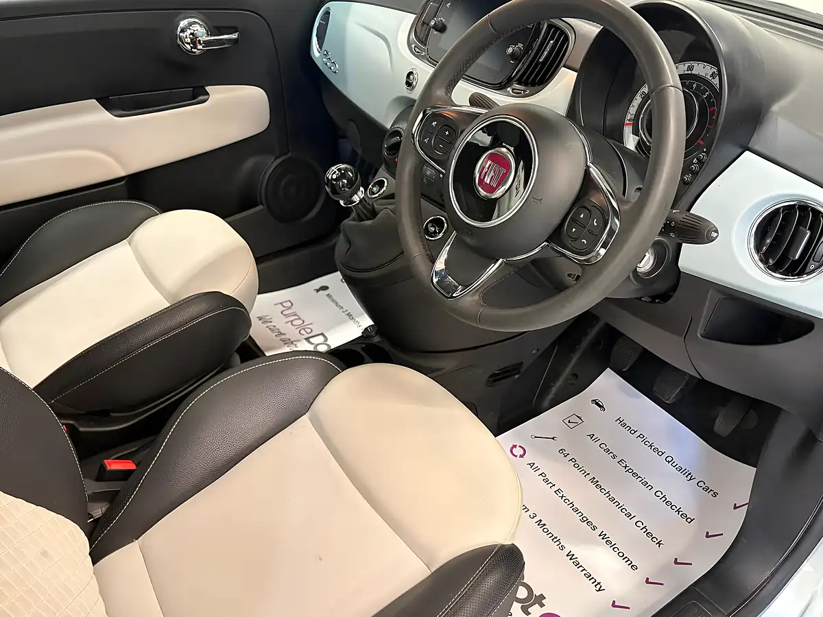 Used 2023 Fiat 500 Dolcevita Dew Green - Interior and Exterior details 15