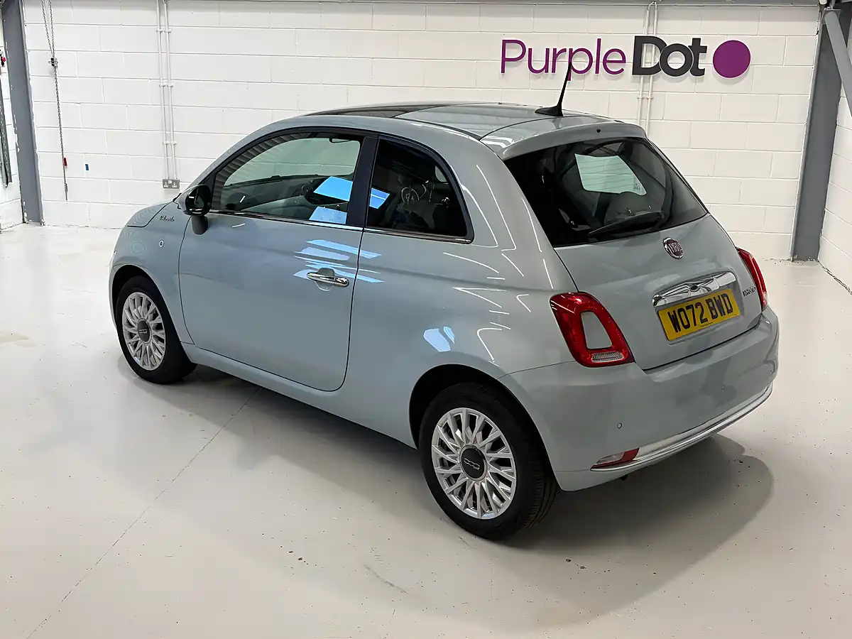 Used 2023 Fiat 500 Dolcevita Dew Green - Interior and Exterior details 2