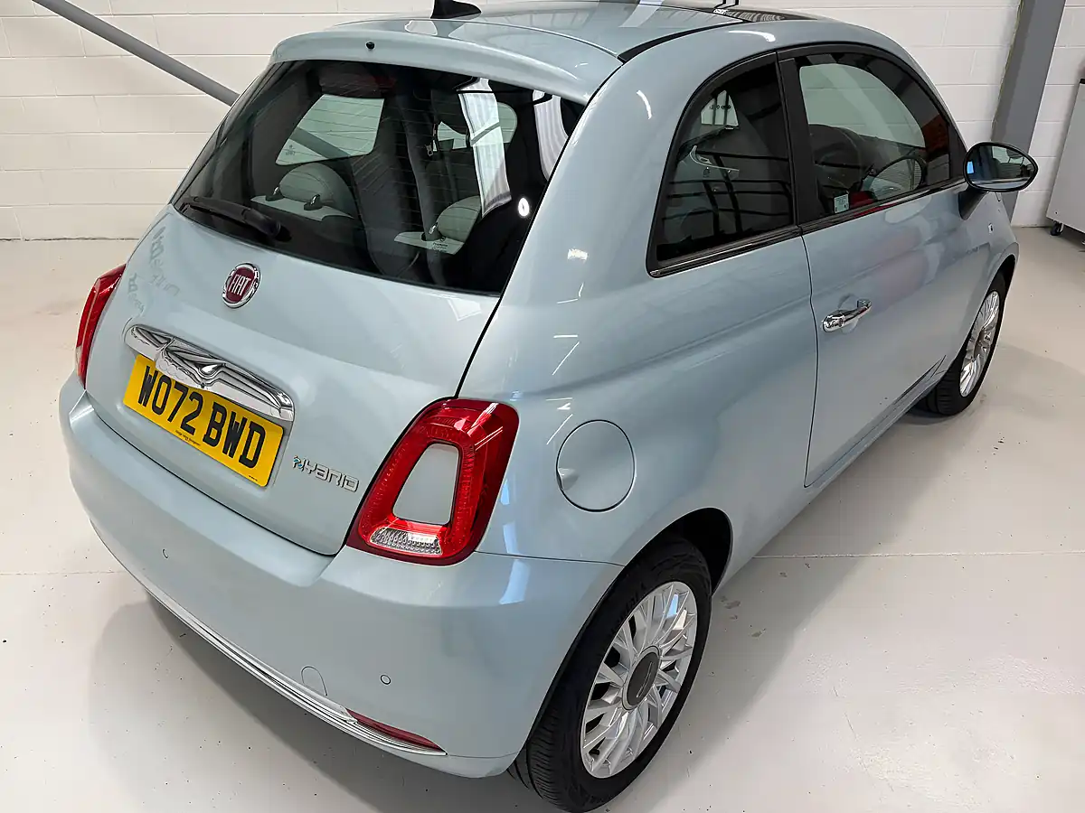 Used 2023 Fiat 500 Dolcevita Dew Green - Interior and Exterior details 5