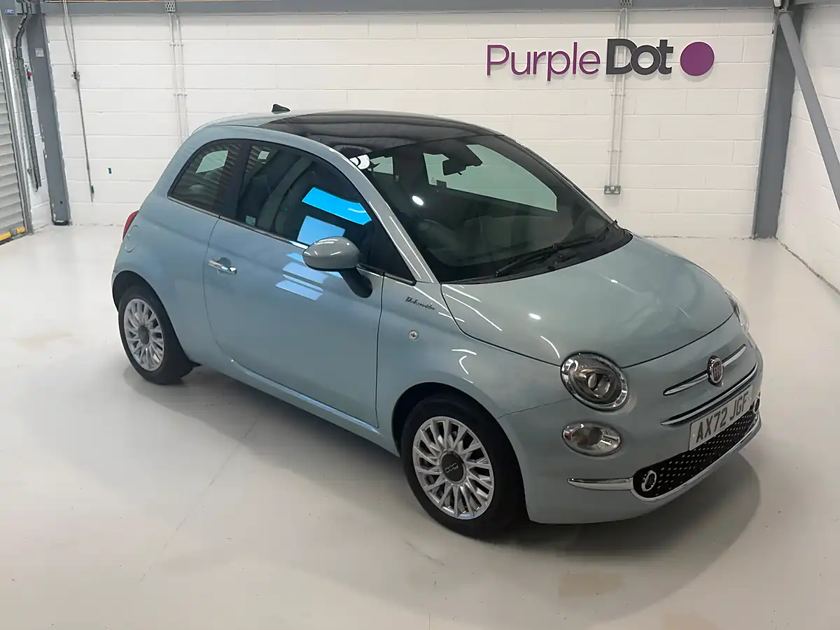 Used 2023 Fiat 500 Dolcevita Green - Front View
