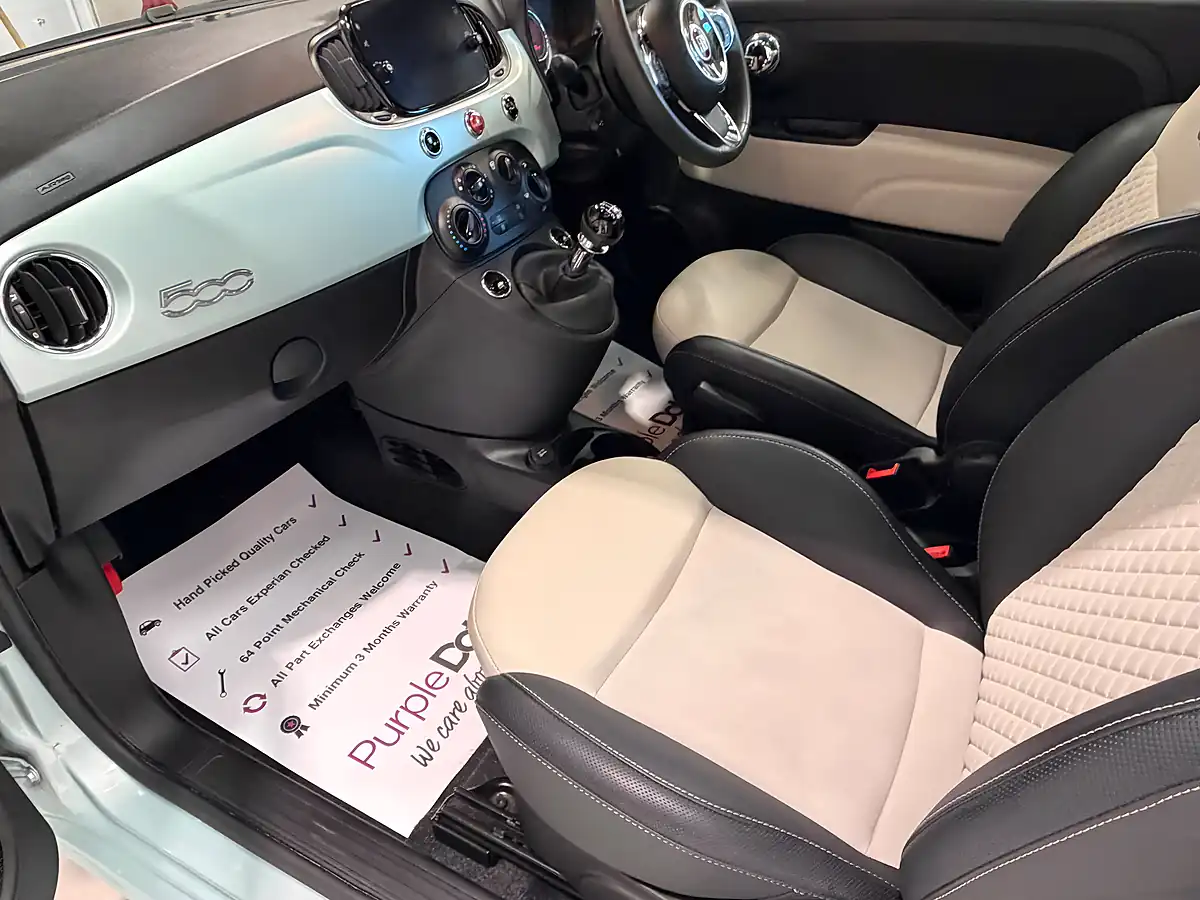 Used 2023 Fiat 500 Dolcevita Green - Interior and Exterior details 15