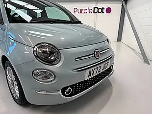 Used 2023 Fiat 500 Dolcevita Green - Interior and Exterior details 2