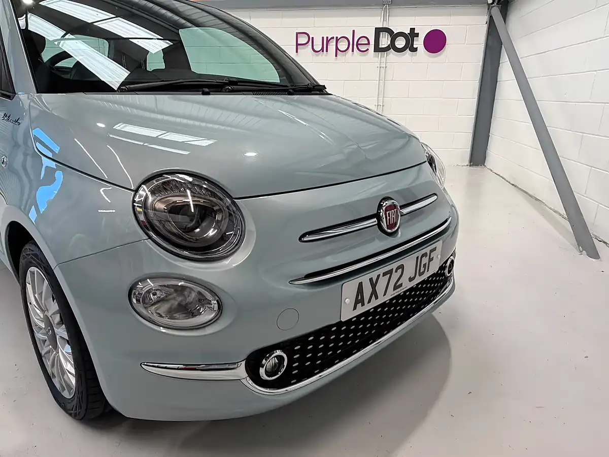 Used 2023 Fiat 500 Dolcevita Green - Interior and Exterior details 2
