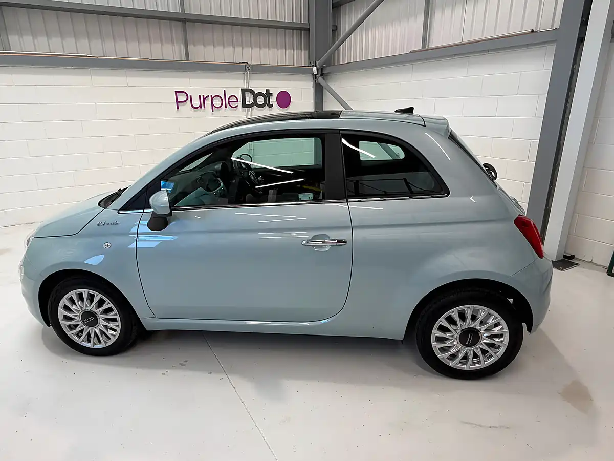 Used 2023 Fiat 500 Dolcevita Green - Interior and Exterior details 3
