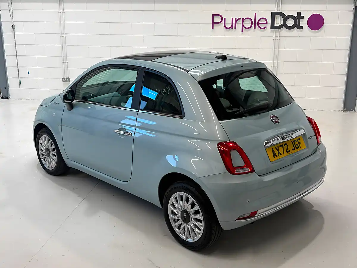 Used 2023 Fiat 500 Dolcevita Green - Interior and Exterior details 7
