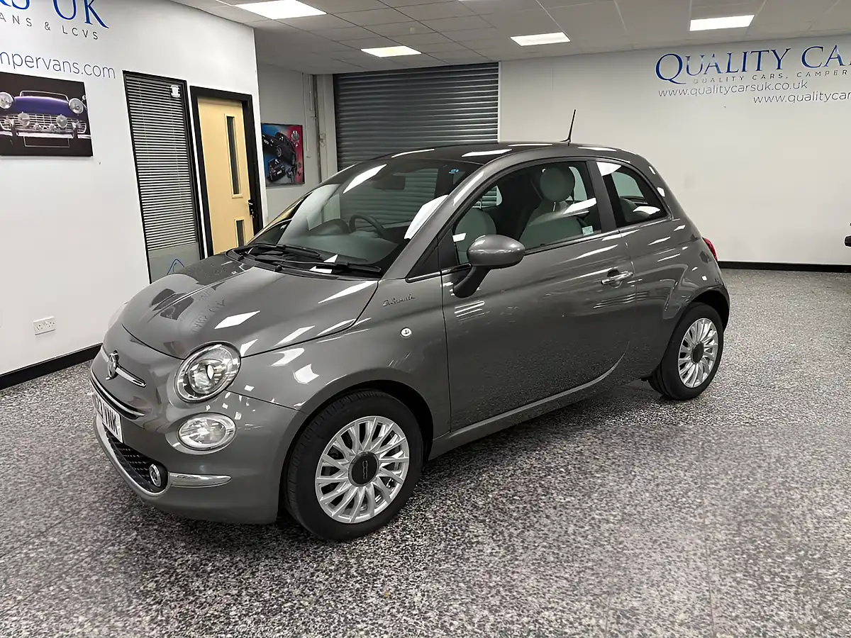 Used 2023 Fiat 500 Dolcevita Grey - Front View