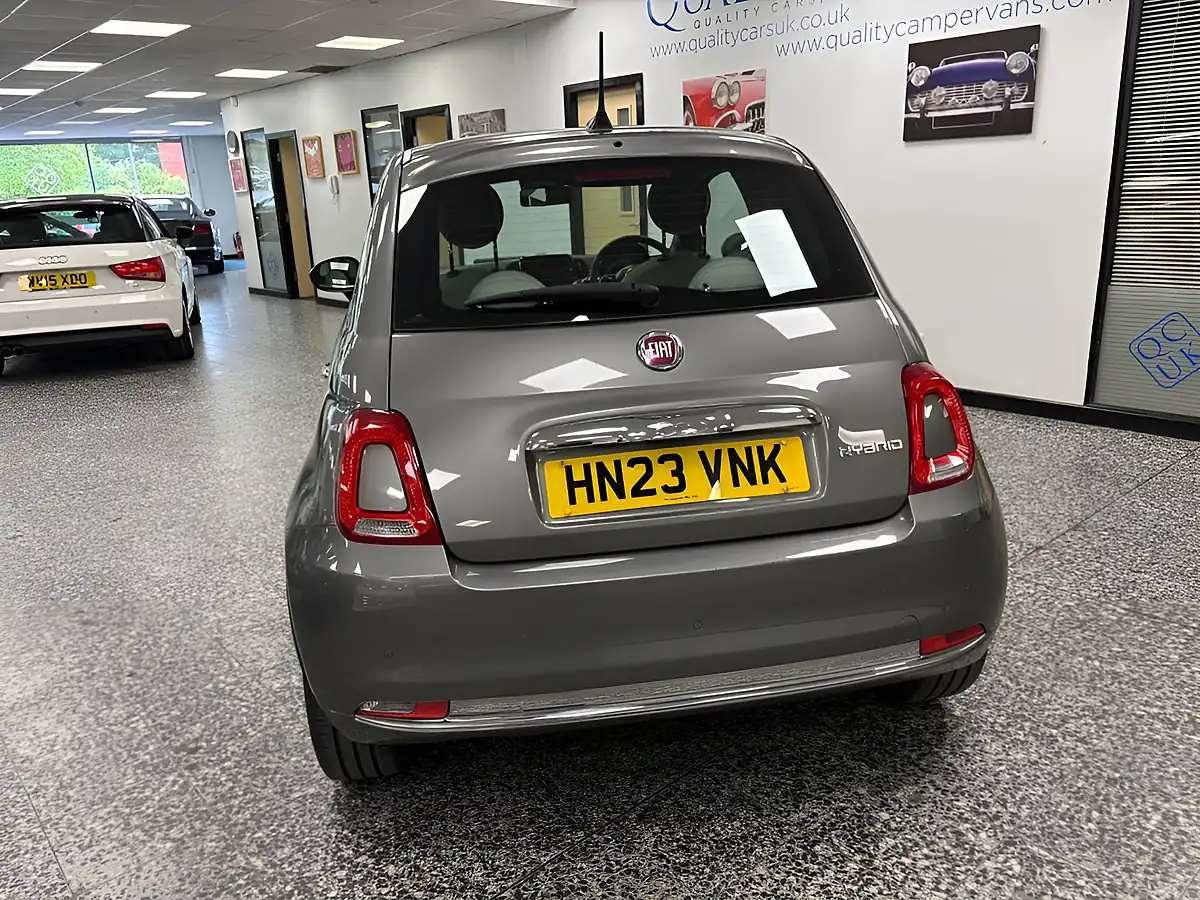 Used 2023 Fiat 500 Dolcevita Grey - Interior and Exterior details 12