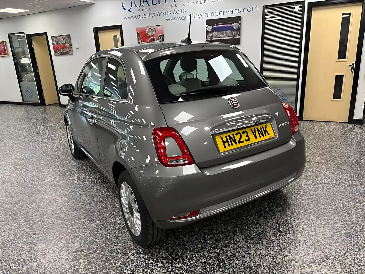 Used 2023 Fiat 500 Dolcevita Grey - Interior and Exterior details 13