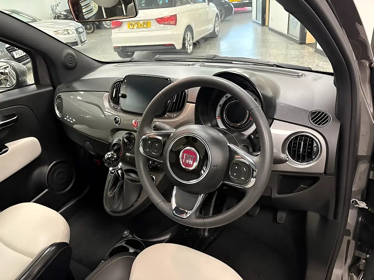 Used 2023 Fiat 500 Dolcevita Grey - Interior and Exterior details 2