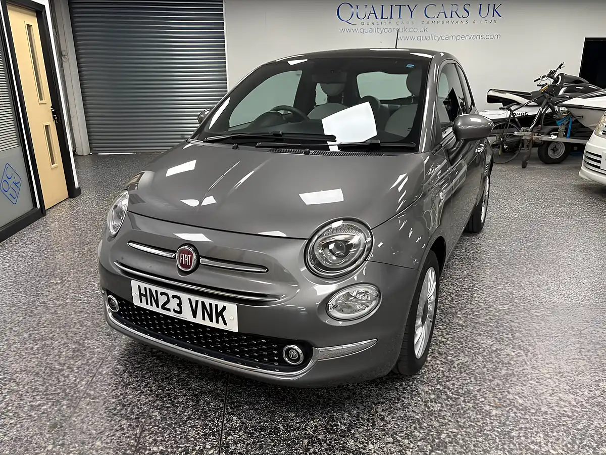 Used 2023 Fiat 500 Dolcevita Grey - Interior and Exterior details 4
