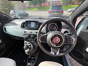 Used 2023 Fiat 500 Dolcevita [part Leather] Green - Interior and Exterior details 17