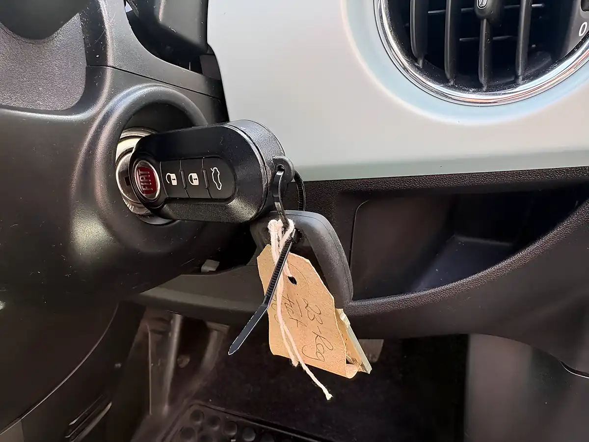 Used 2023 Fiat 500 Dolcevita [part Leather] Green - Interior and Exterior details 18