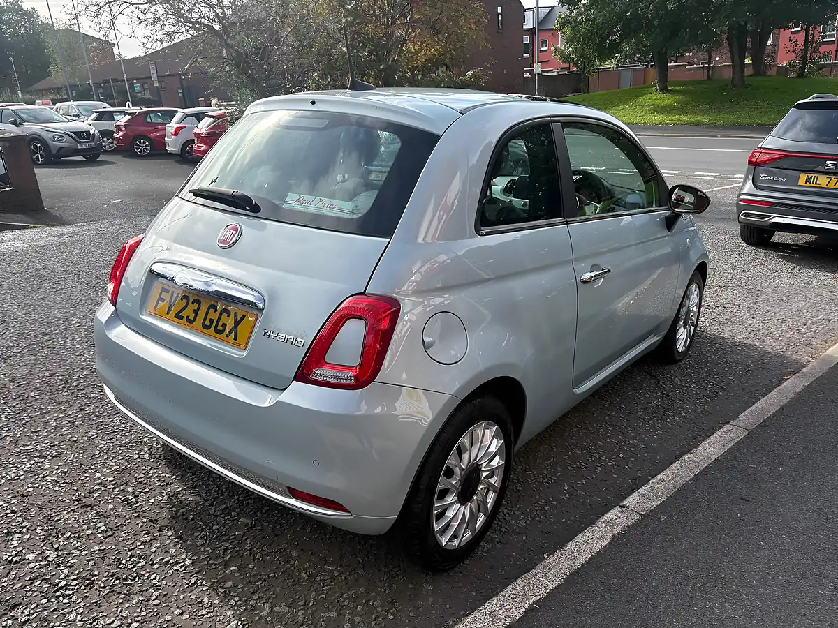 Used 2023 Fiat 500 Dolcevita [part Leather] Green - Interior and Exterior details 3