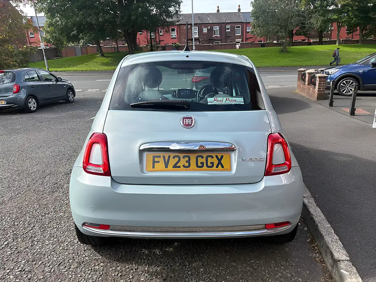 Used 2023 Fiat 500 Dolcevita [part Leather] Green - Interior and Exterior details 4