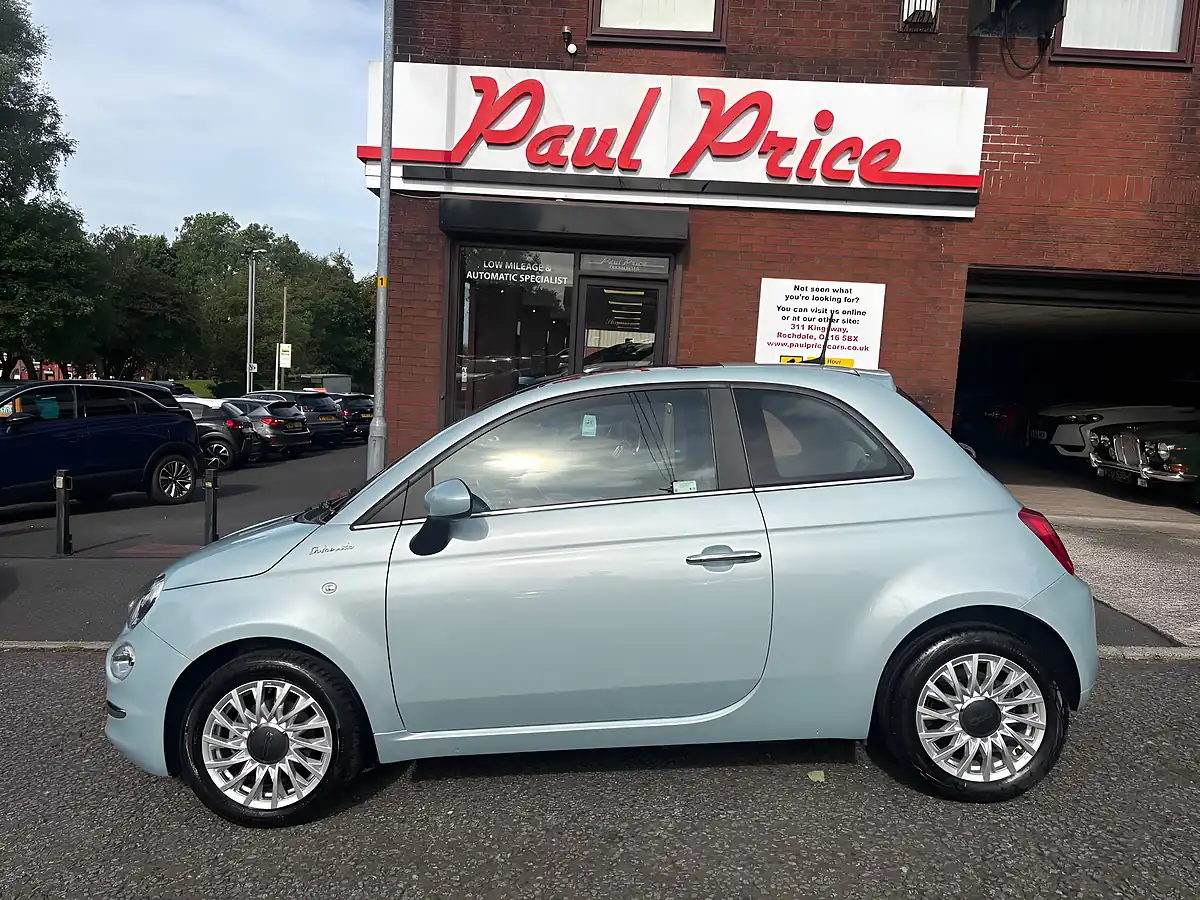 Used 2023 Fiat 500 Dolcevita [part Leather] Green - Interior and Exterior details 6