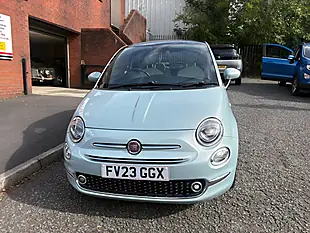 Used 2023 Fiat 500 Dolcevita [part Leather] Green - Interior and Exterior details 8
