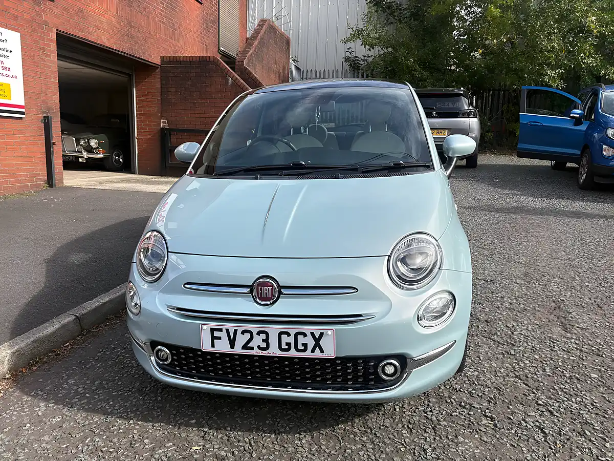 Used 2023 Fiat 500 Dolcevita [part Leather] Green - Interior and Exterior details 8