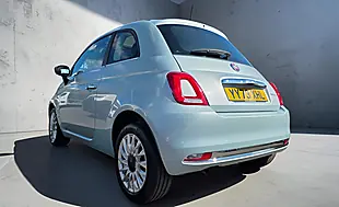 Used 2023 Fiat 500 Edition Celestial Blue Premium - Interior and Exterior details 10