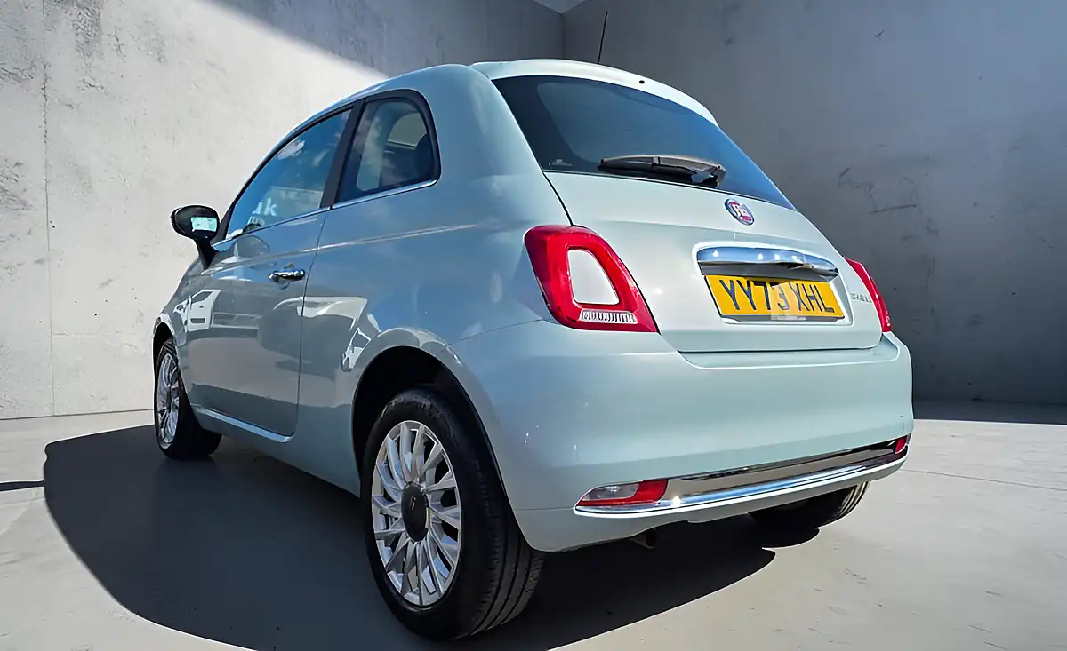 Used 2023 Fiat 500 Edition Celestial Blue Premium - Interior and Exterior details 10
