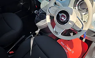 Used 2023 Fiat 500 Edition Celestial Blue Premium - Interior and Exterior details 13
