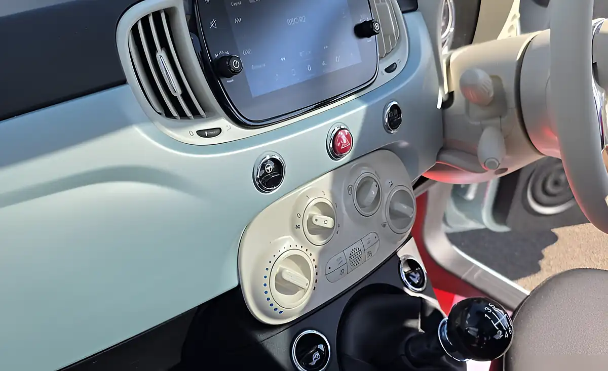 Used 2023 Fiat 500 Edition Celestial Blue Premium - Interior and Exterior details 20