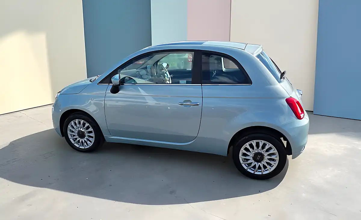 Used 2023 Fiat 500 Edition Celestial Blue Premium - Interior and Exterior details 5