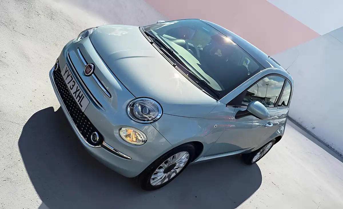 Used 2023 Fiat 500 Edition Celestial Blue Premium - Interior and Exterior details 6