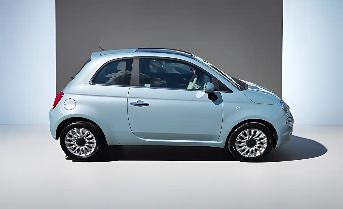 Used 2023 Fiat 500 Edition Celestial Blue Premium - Interior and Exterior details 9