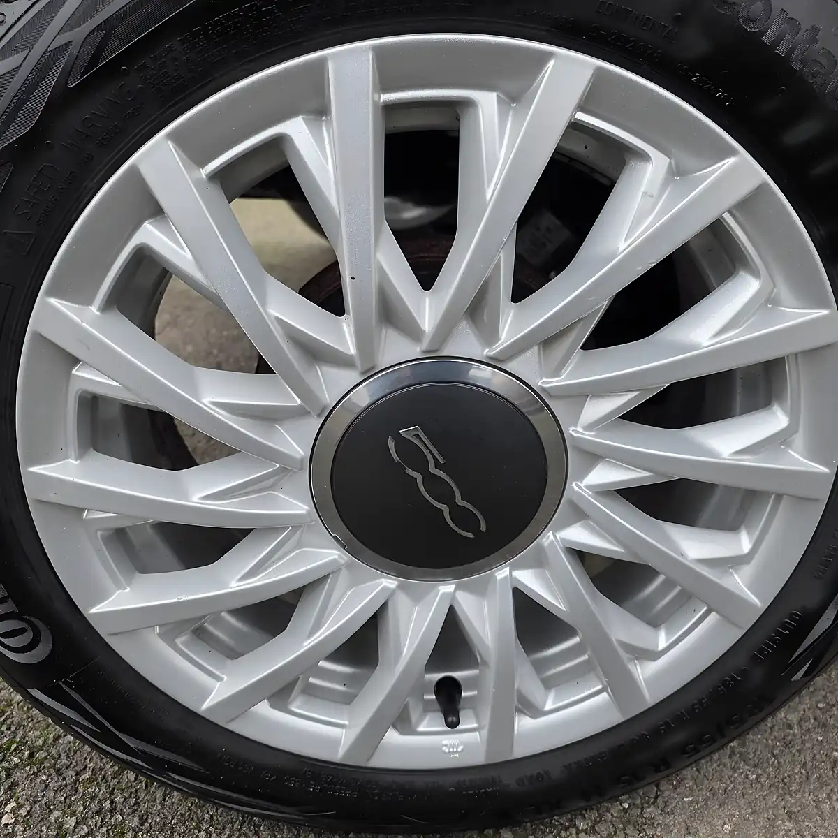 Used 2023 Fiat 500 M/H Edition Absolute Black With Black Roof - Interior and Exterior details 12